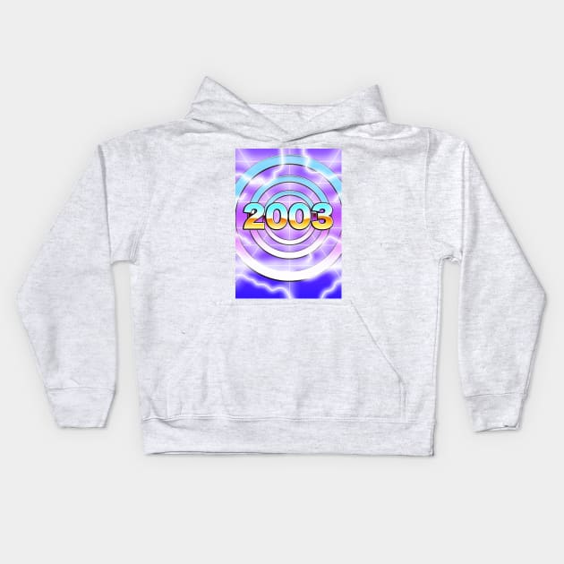 Electronic 2003 Kids Hoodie by nickemporium1